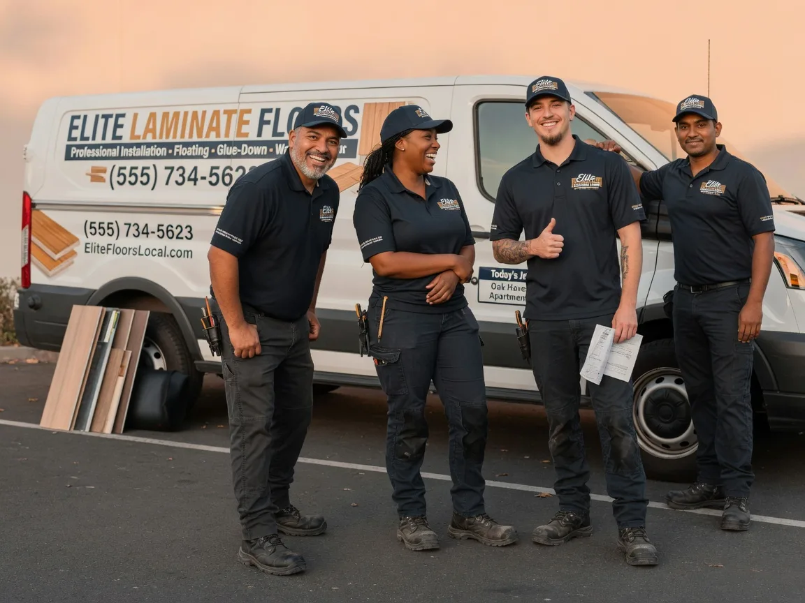 Laminate flooring installation company in Juda, WI